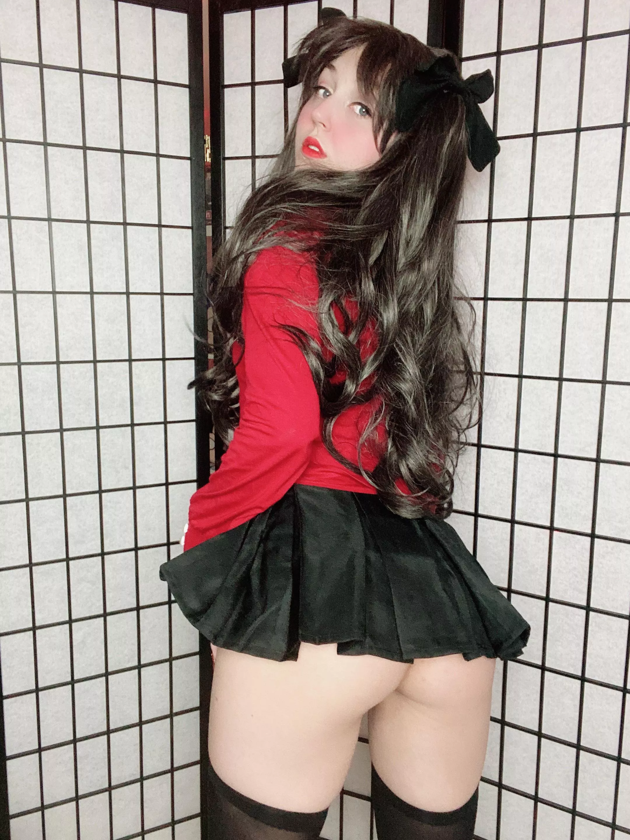 My Rin Tohsaka cosplay!❤️ (by Anibae) one of my fav tsunderes! posted by amandastunning
