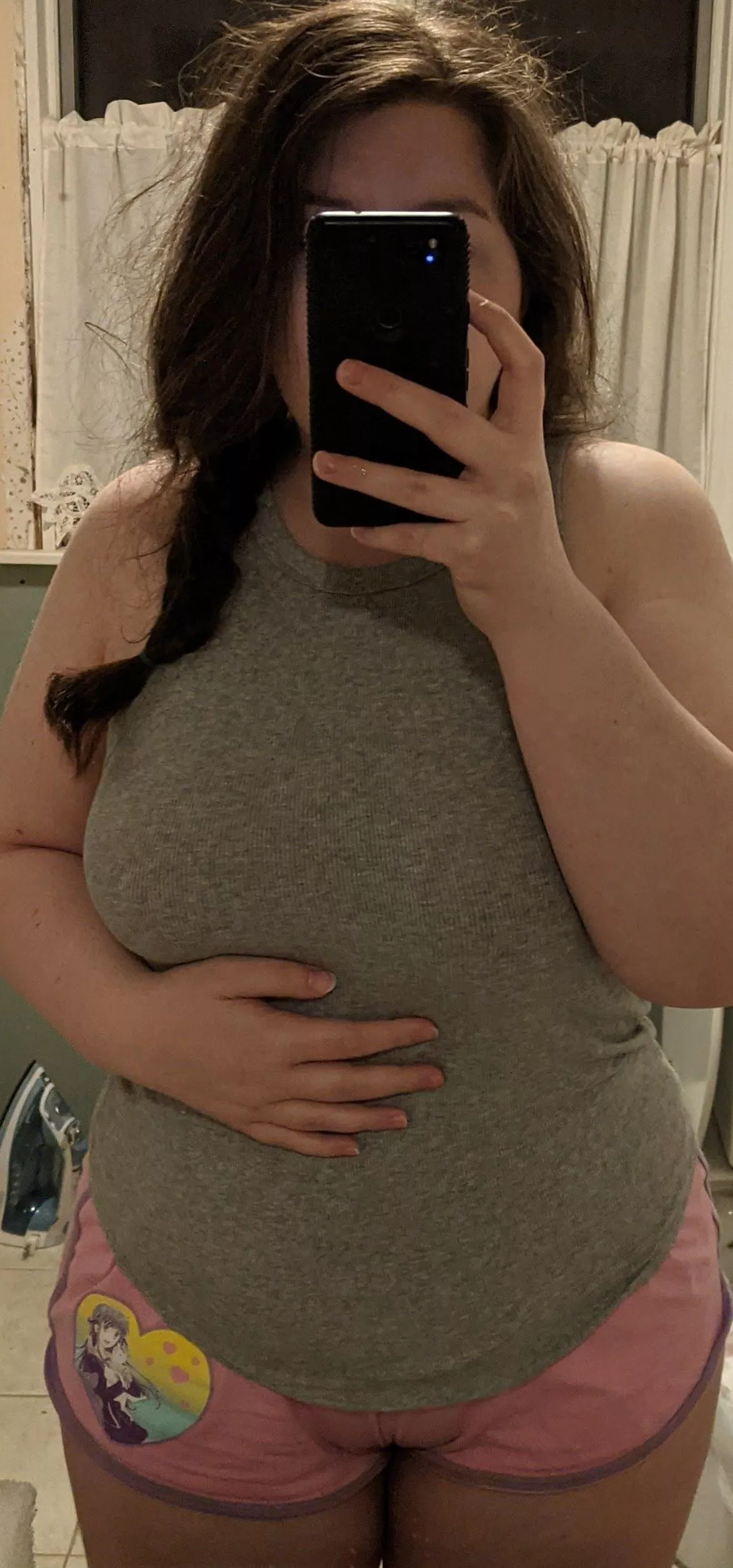 My shorts are tugged up a little high posted by breedinghips4you