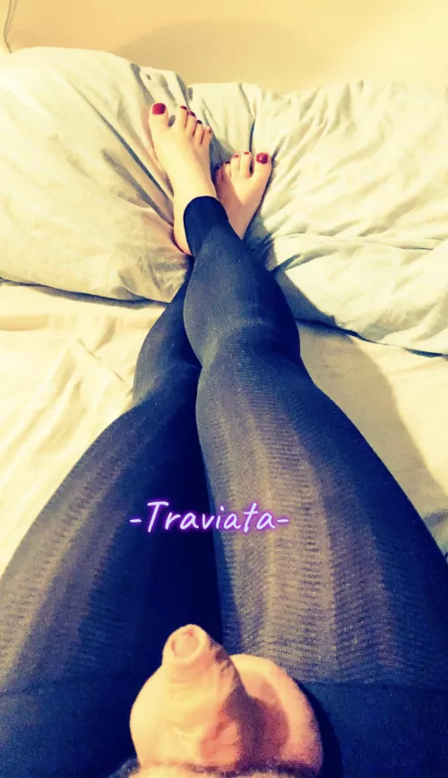 My sissy feet, what do you think? 😊 by -Traviata-