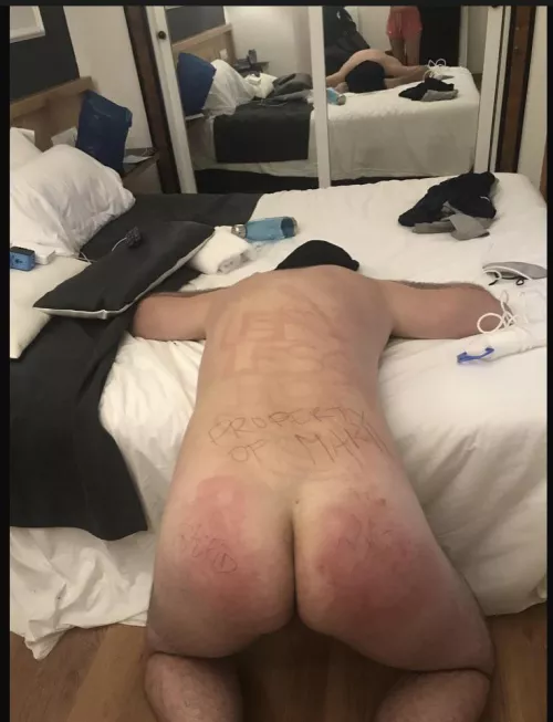 My slave took such a good spanking from his Goddess by Queen_MujerM