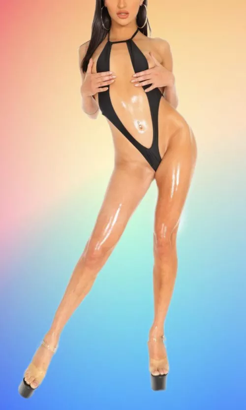 My slim figure would be easy to manhandle, right daddy? 🥺 by appleeggface