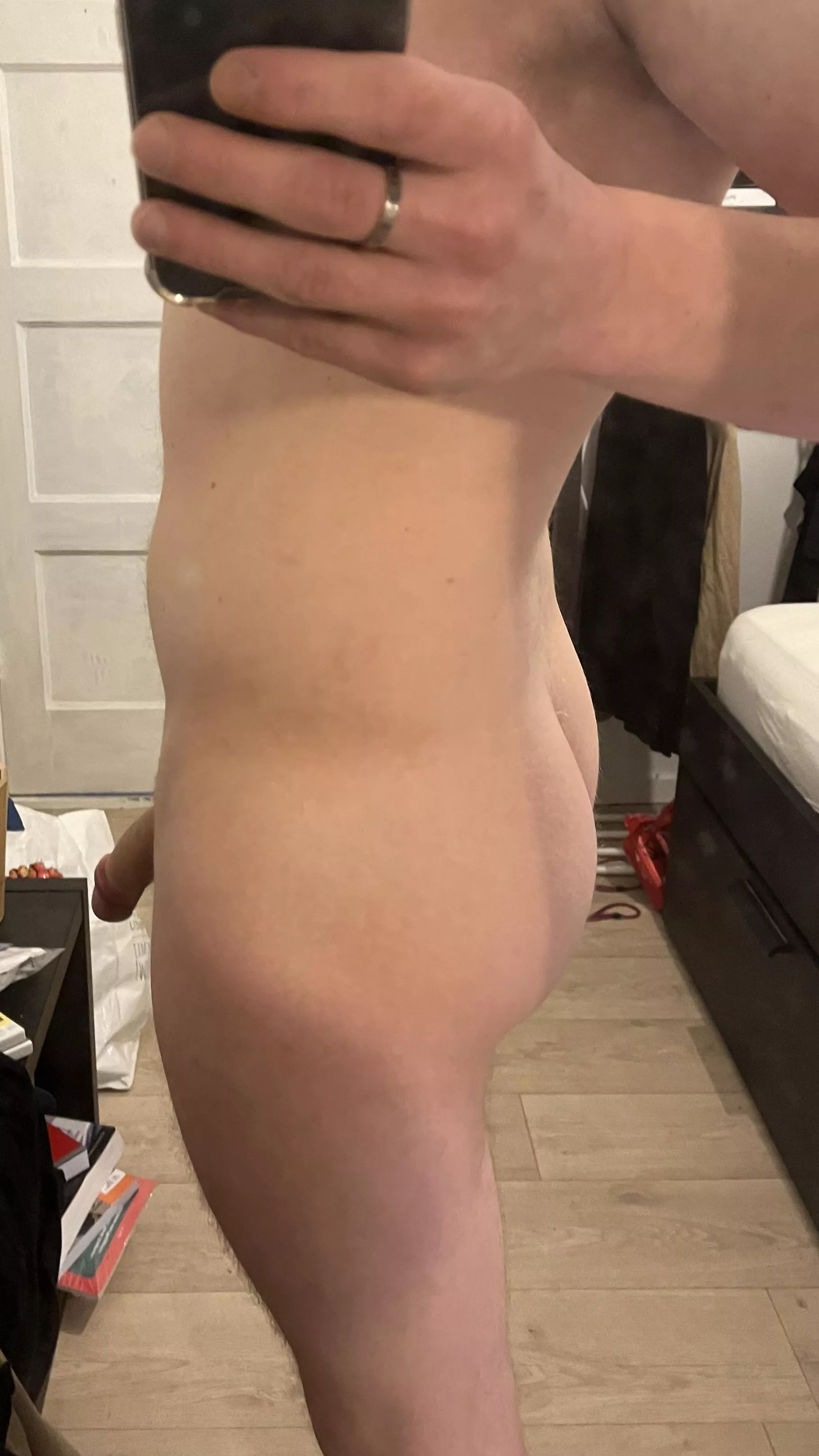 My small (25) hanger on display posted by Accurate-Jump-2307