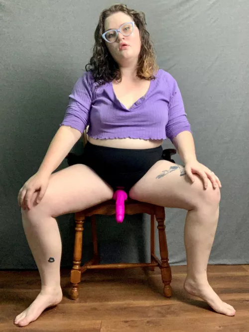 My smallest and most flexible toy, so I can go easy on you… at first by pleatherchandler