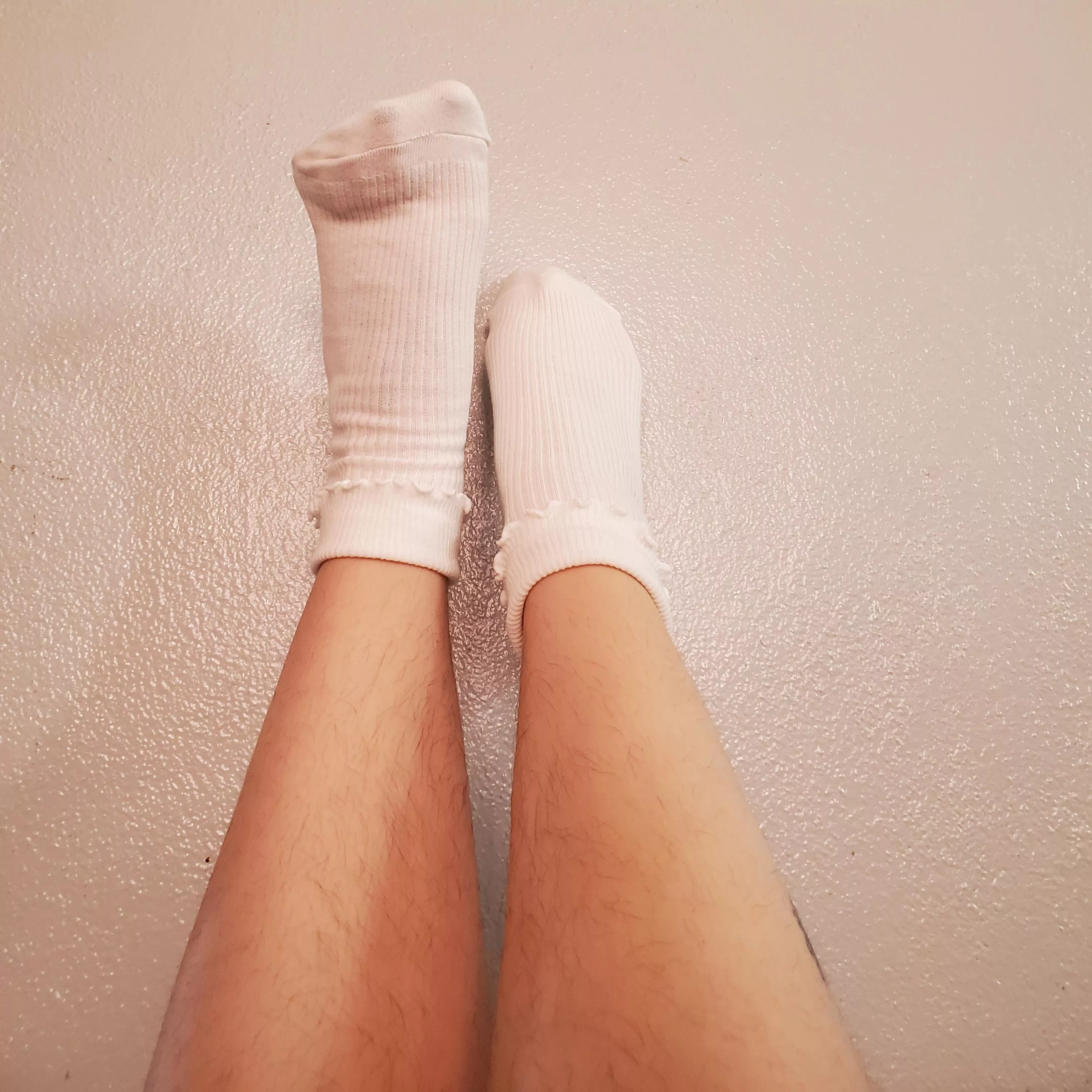 My socked toes spread apart just for your pleasure 😈 posted by Healthy_Platypus_806