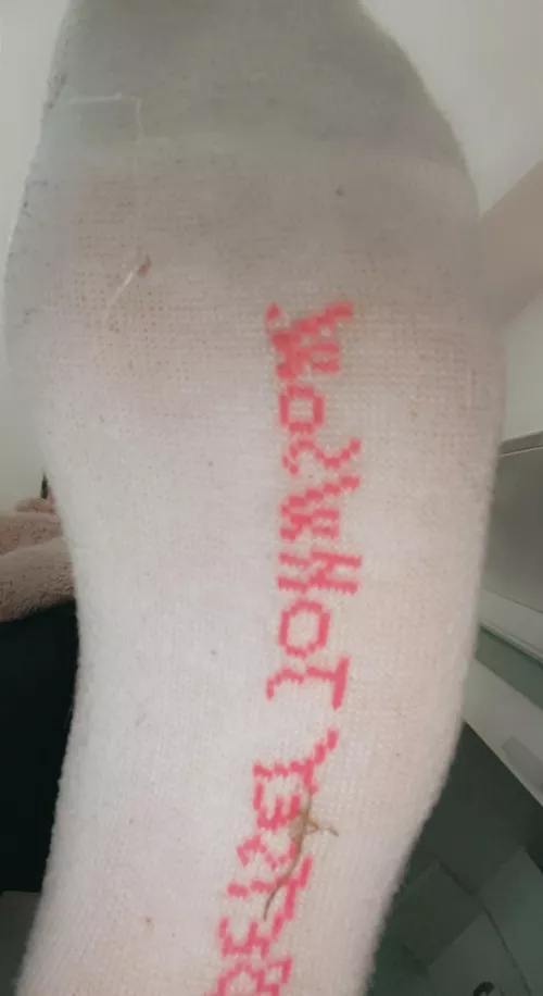 My socks after a long day by missfeetandfingers