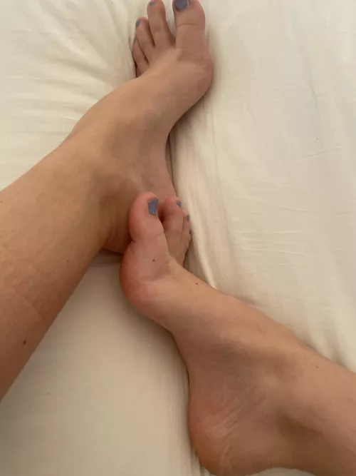 My socks were on a little to tight today…. by HighArched_Queen