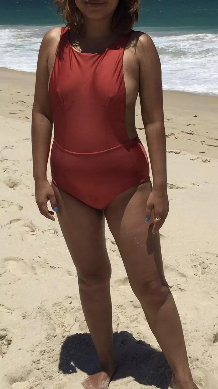 My swimsuit when I wear one posted by goldenbrownnude