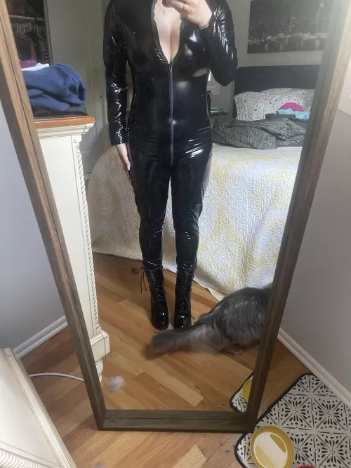My tits are so big my catsuit won’t stay shut by hopefulmetsfan