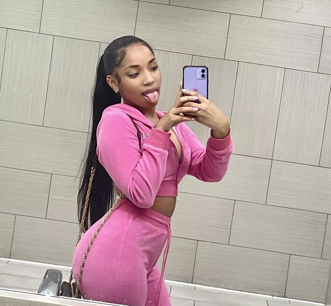 my tongue is out for a reason i want cum in my slutty mouth daddy🥰 posted by AngelTheHottie