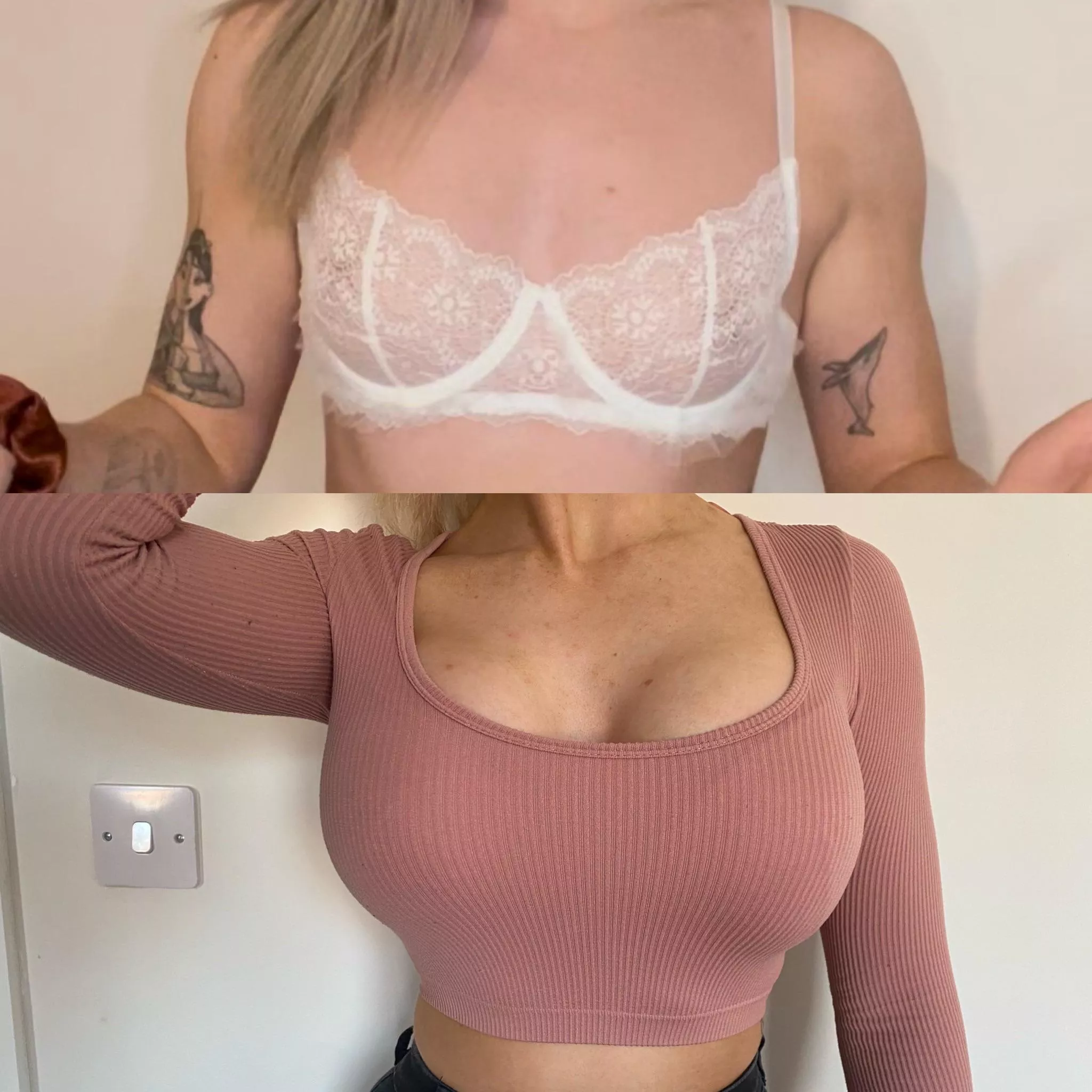 My transformation from 32/A to 32/E 😈 posted by Bethvolio_extras