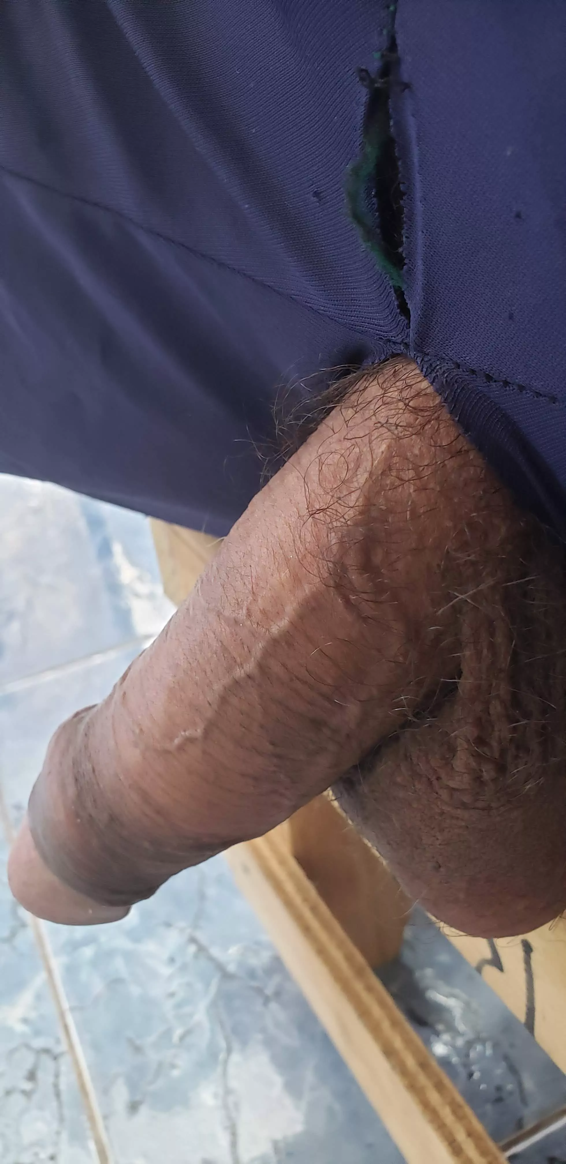 My uncut cock and hairy balls posted by WaltherAndrade