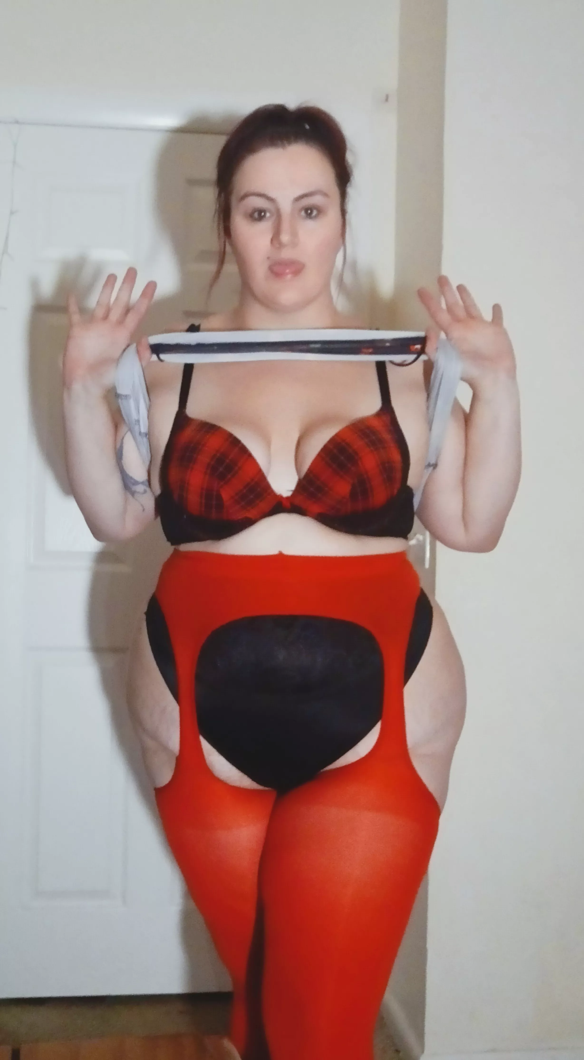 My undergarments are cuter than the dress I was wearing. I think I'll just wear this. posted by KJtheFunShuttle