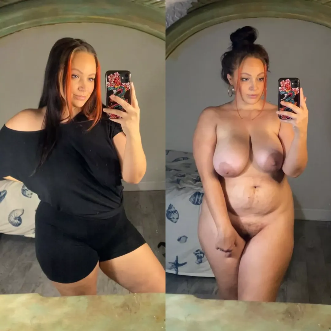 My usual attire running errands, does it hide them well? posted by vivtheslag