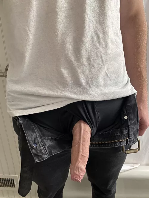 My veiny uncut cock by Thiswilldo-22