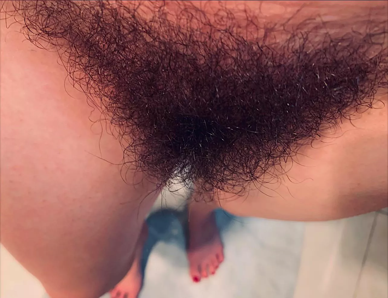 My very 1st time growing a Bush!! Thoughts?? 19F posted by GreenEyedBeauty30