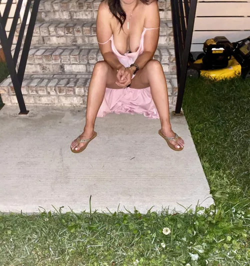 My wife came outside to hang with me and my buddies. You think she wanted to play? by nolabhoy1212