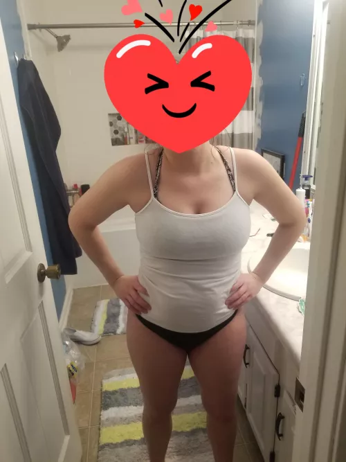 my wife is 34, unsatisfied, unhappy, and hard to please. I have a lot of pics including preg, nude,etc. kik ftwayneguy to tribute, caption, make her your background etc. I can and will verify she's my wife by buttsandhoes34