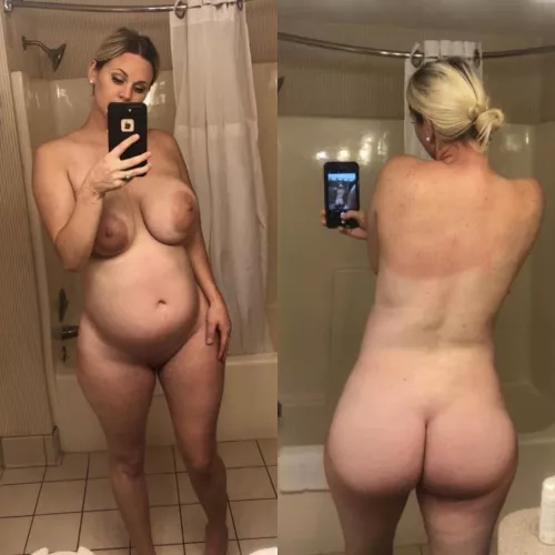 My wife pregnant with her 3rd child. I love how thick she gets when she’s pregnant. by Duke1814