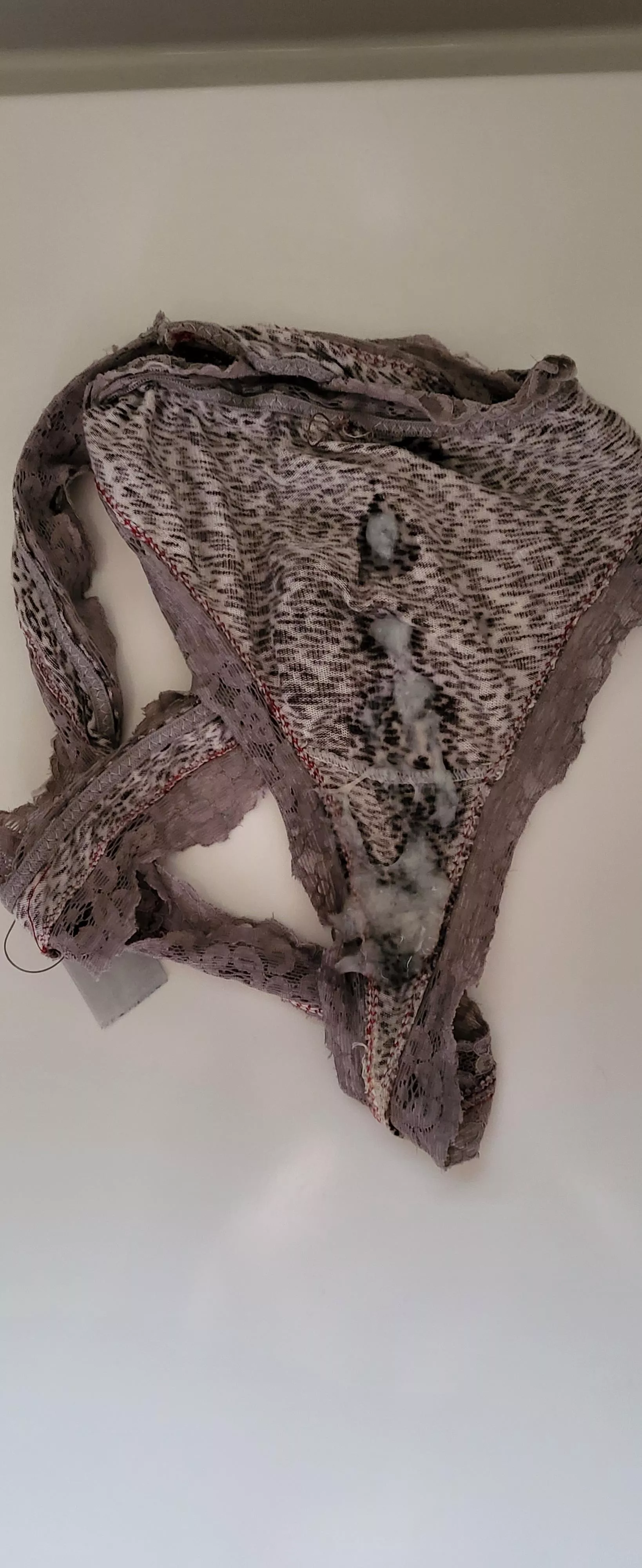 My wife's sexy thong proved too much! 😜 posted by jackwills004