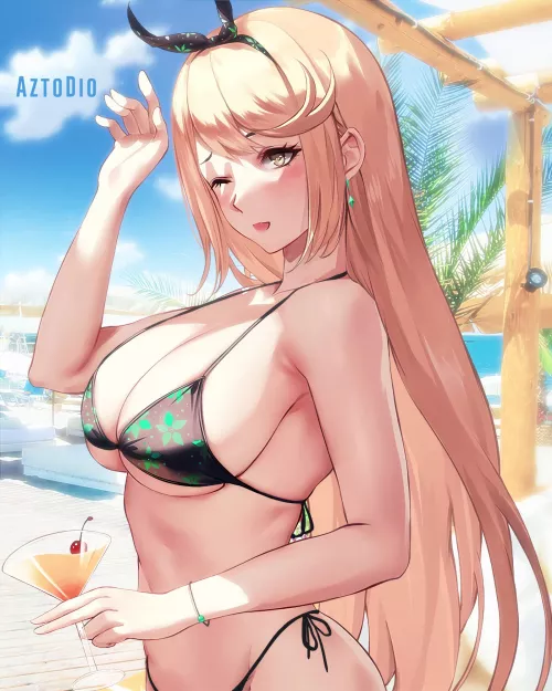 Mythra (AztoDio) [Xenoblade Chronicles 2] by NoLewdsNoLife