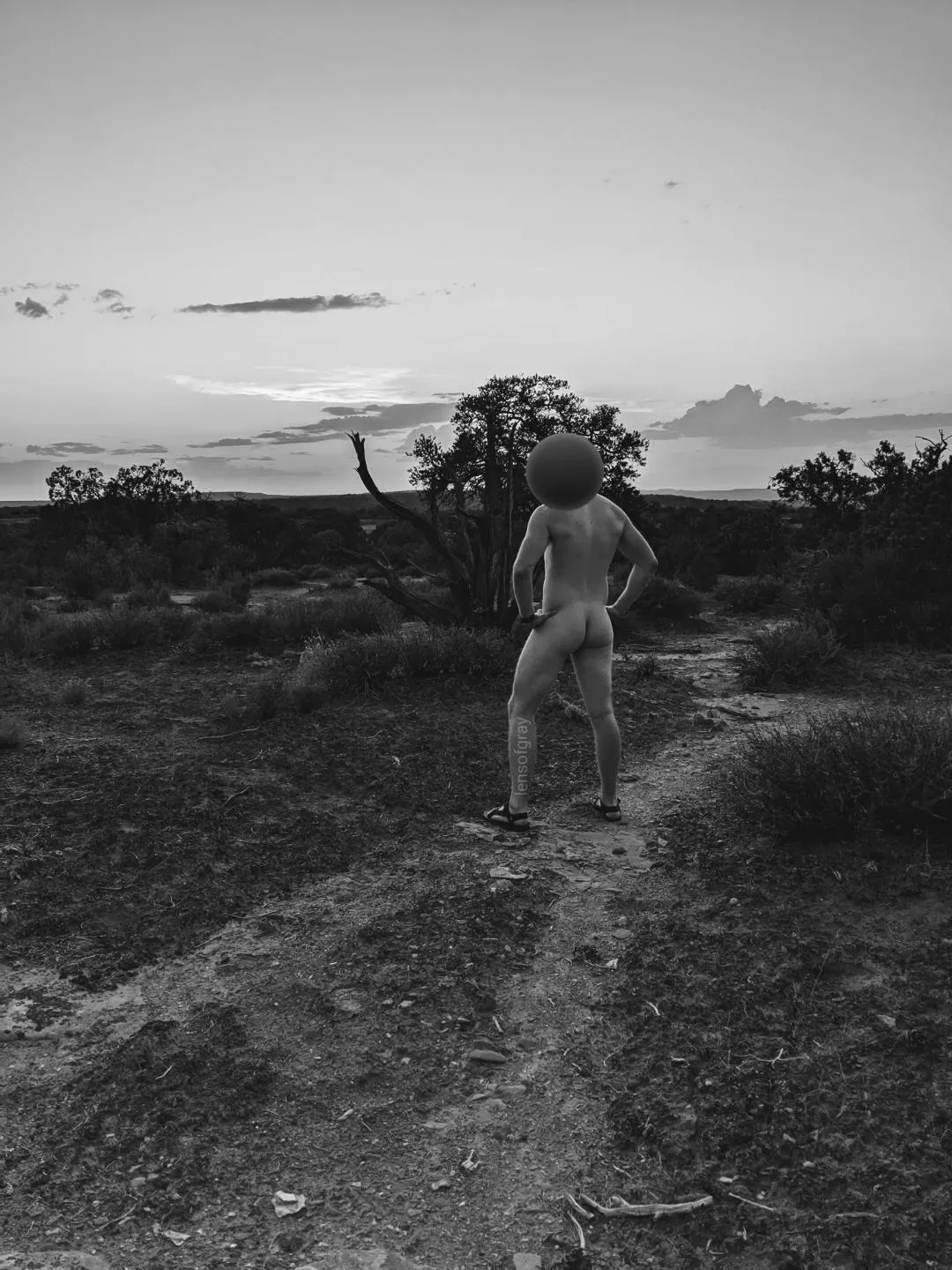 Naked Adventure in the desert! Wish someone was there to catch us...(M) posted by lensofgray