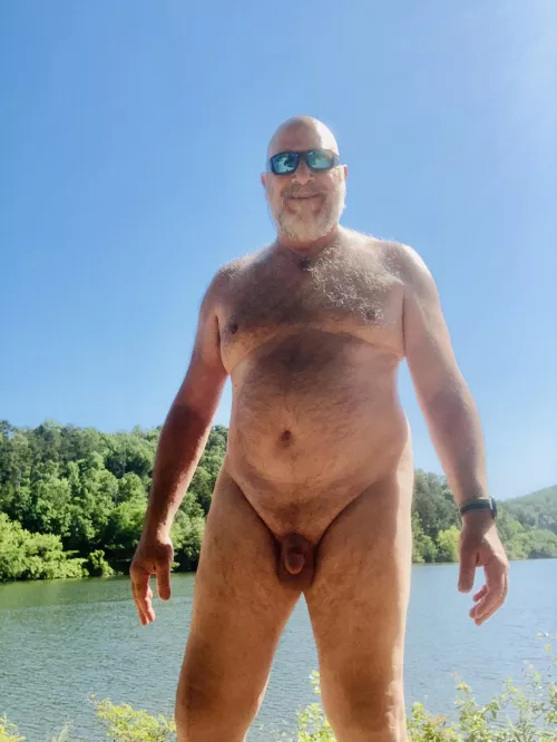 Naked at the river by southernnudist
