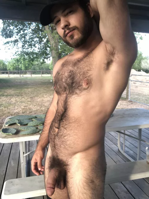 Naked gardening love ❤️ by TristanMoreau