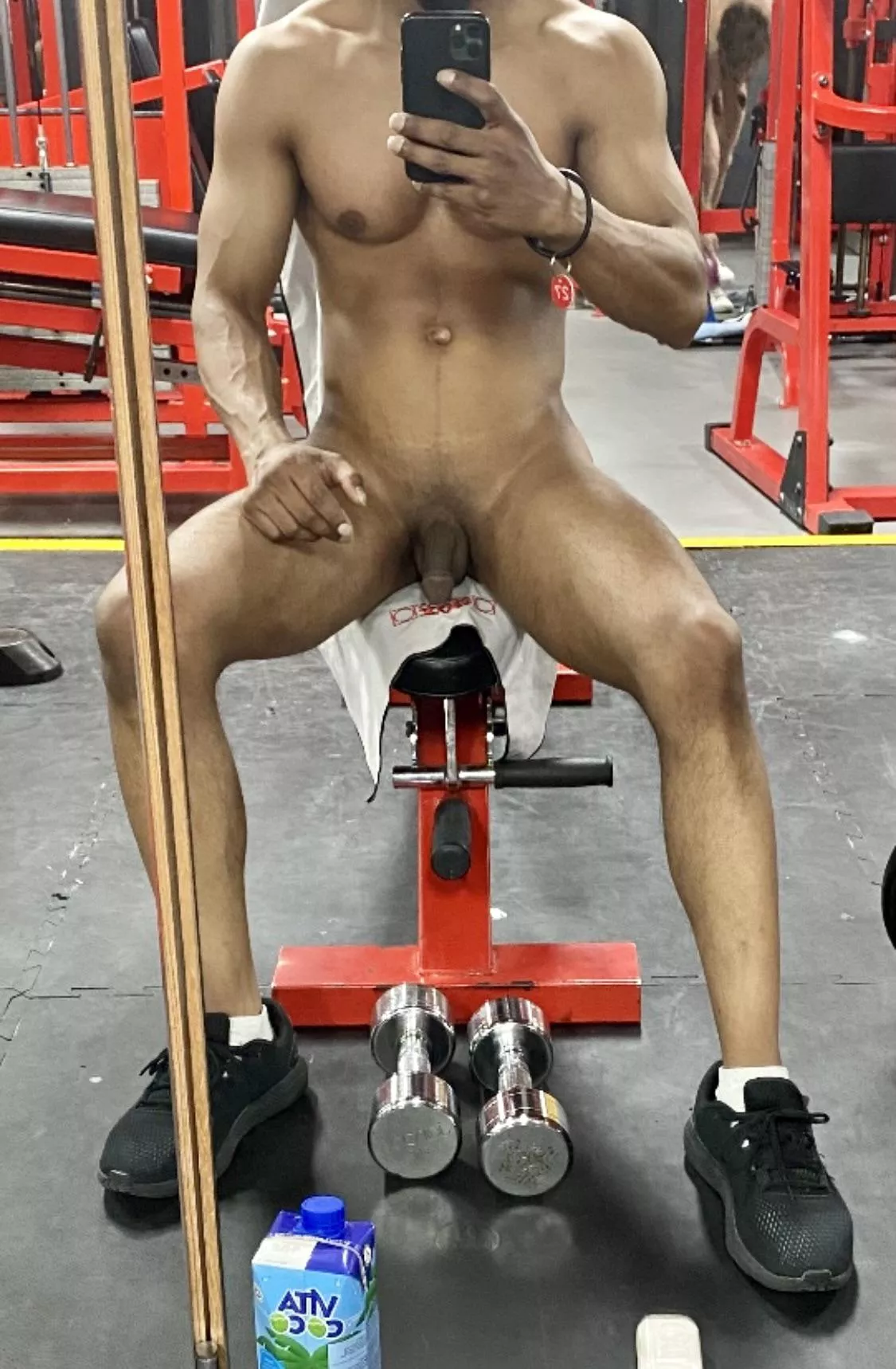 Naked workout at the gym! Show some love and I’ll upload the videos! posted by monstaboy007