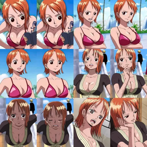 Nami is good but her tits are better, want to fuck them so bad 🤤 by tohsakalegs