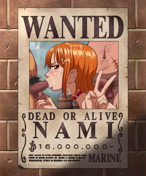 Nami new bounty poster posted by Rahdx