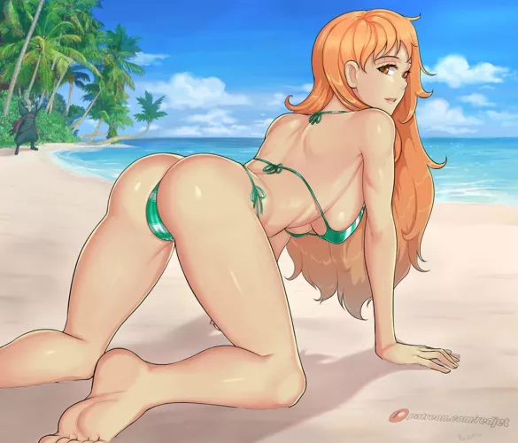 Nami On The Beach (Redjet) by Nami316