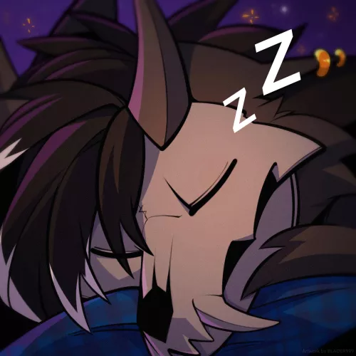 Nap time - Art by me @masterblader191 (Twitter) by Blader191