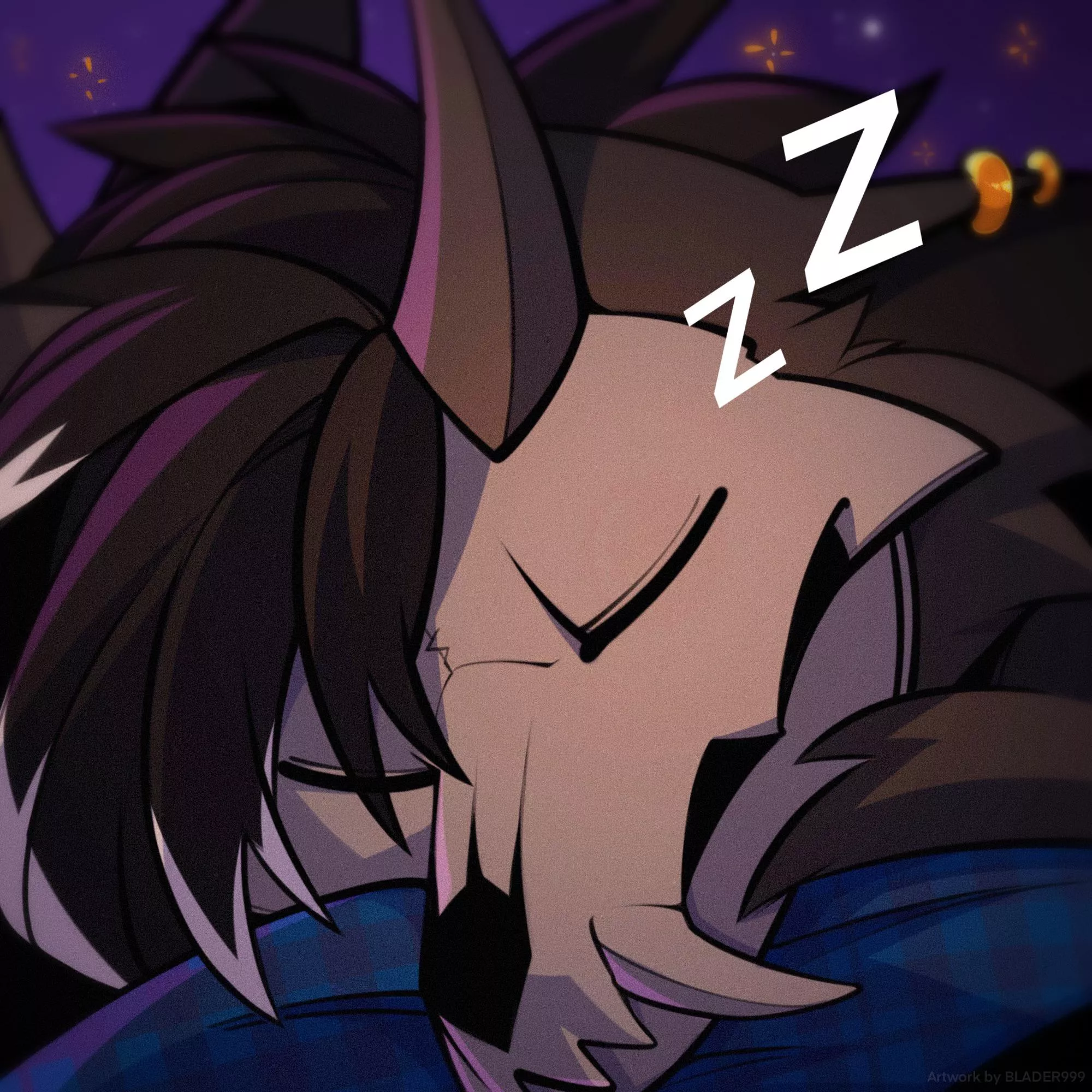 Nap time - Art by me @masterblader191 (Twitter) posted by Blader191