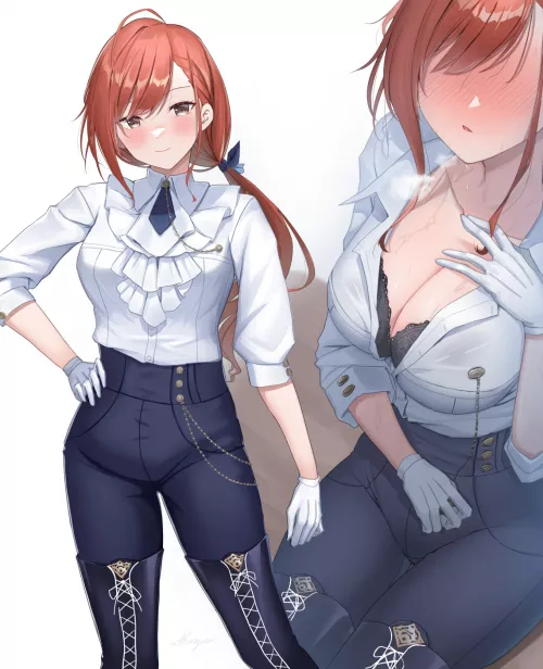 Natsuha Arisugawa by CheetahSperm18