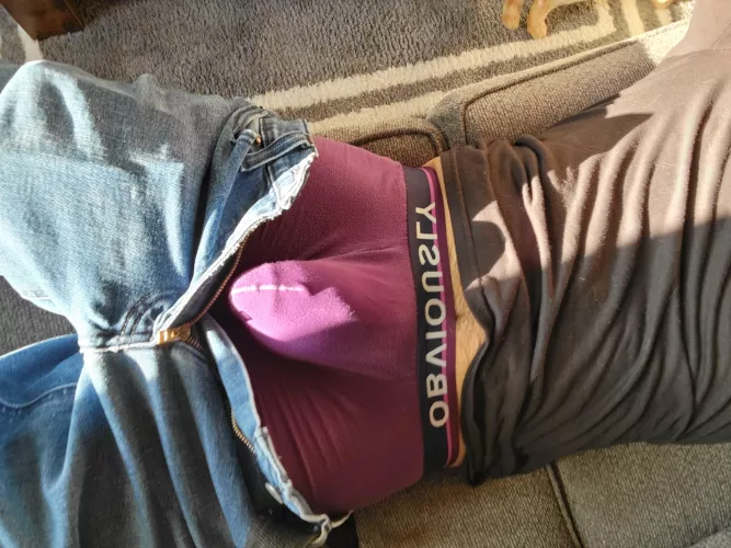 Natural light helps bring out the definition of my cock by Johnny_Slamm