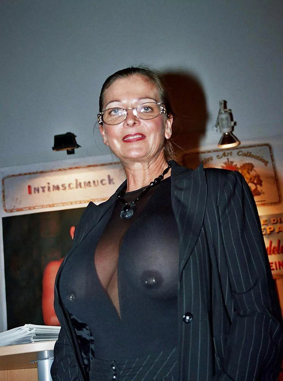 Naughty Nanny nipples. posted by Bbc_confessions