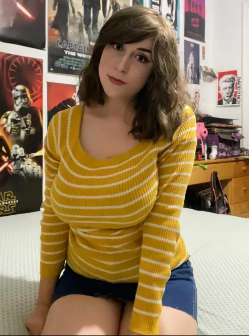 need a bigger sweater to hide those by Charming-Track1747