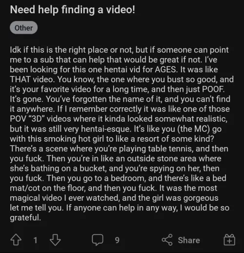 need help finding a video by mutuza223