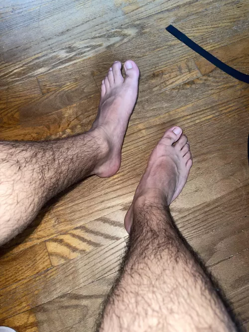 Need someone to rub my feet after a long workout by Forsaken_Taro1323