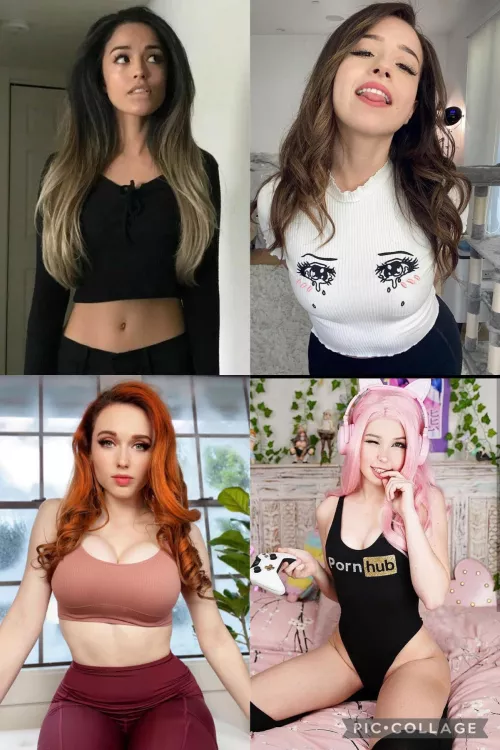 Need to have my orgasms controlled for Valkyrae, Pokimane, Amouranth or Belle Delphine by GGMU_Pogba