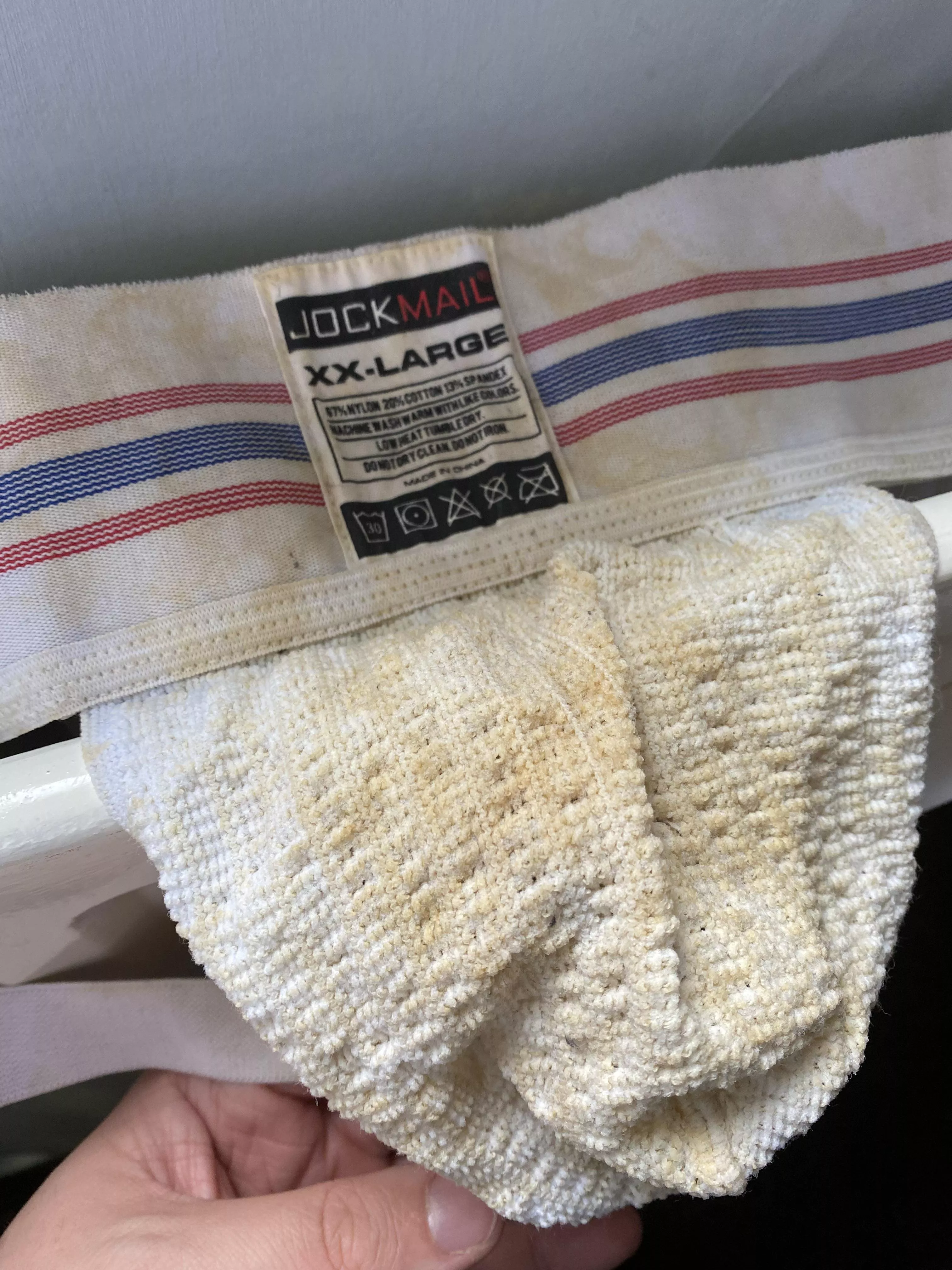 Needs to dry before I put it back on posted by dominantdaddybear