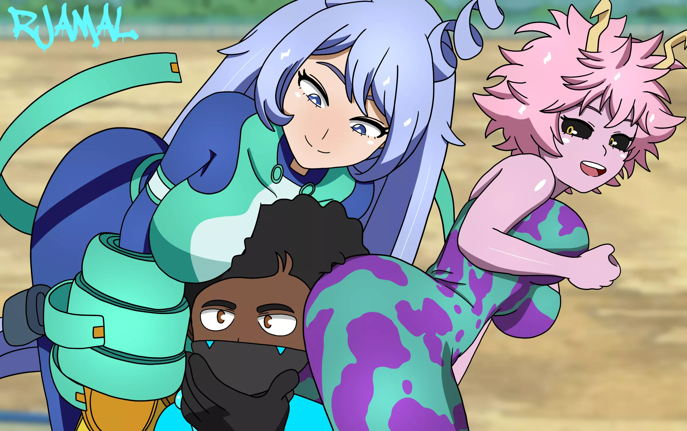 Nejire, Mina, and life's eternal dilemma [RJamal] posted by VacherinH