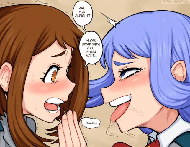 Nejire shows her true colors (Afrobull) by Complex-Parking-8750
