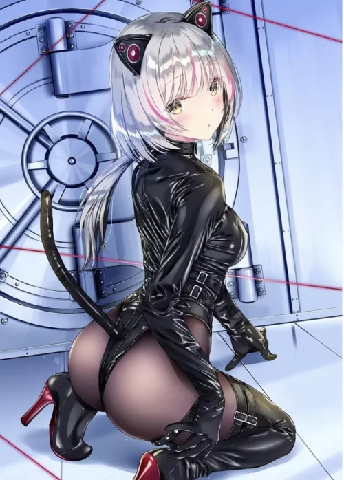 Neko bank Robber by MEMEGODmeme