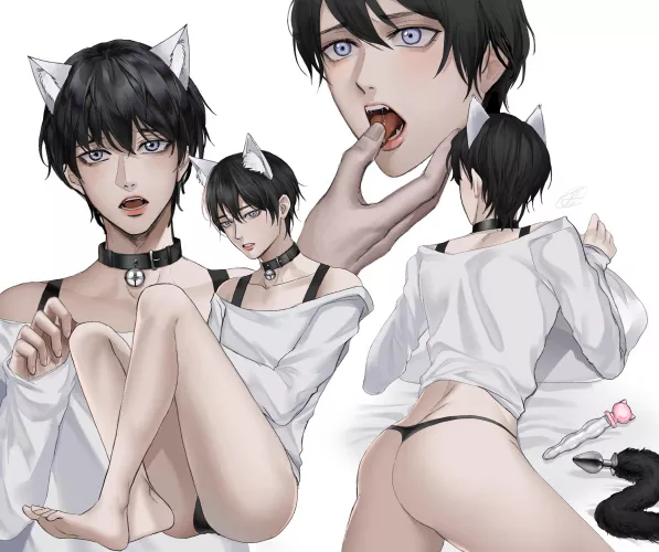 Neko-Chan by curiouspotato001