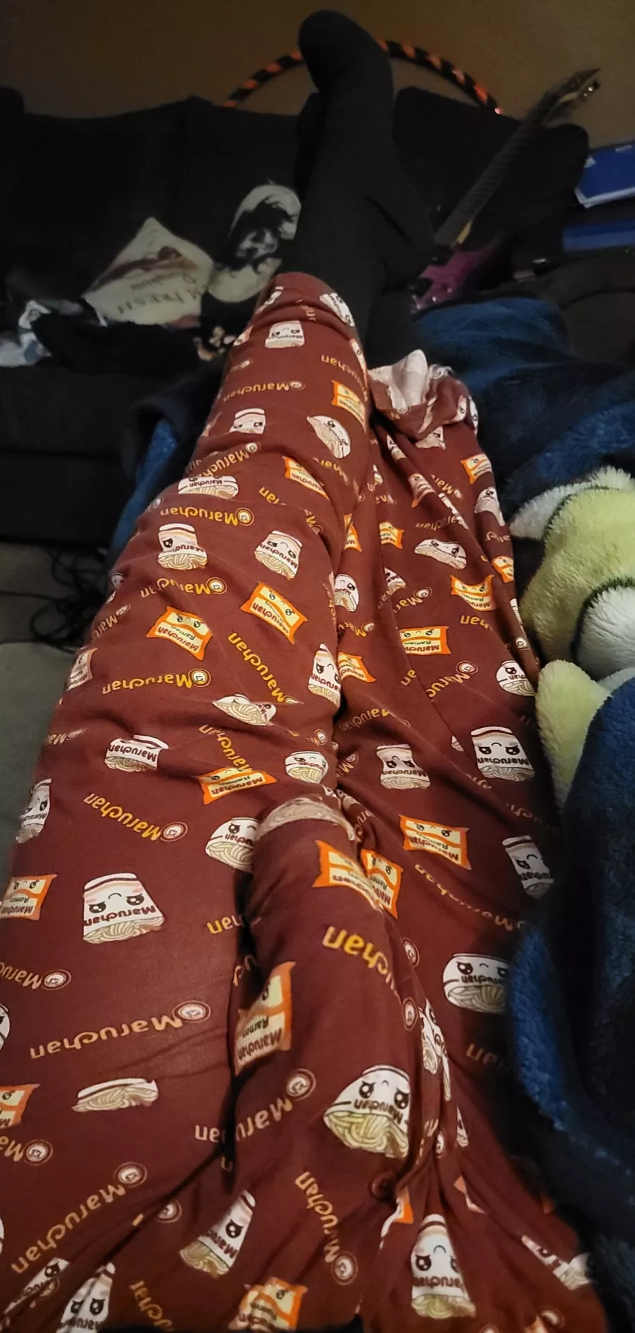 Netflix and ramen Pj's. It's a good night posted by BeardedDick87