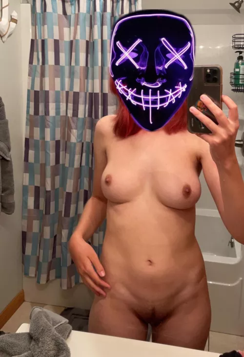 Never posted something like this before but trying to feel more comfortable in my body (20, 5’7”, 120) by maskedmissus