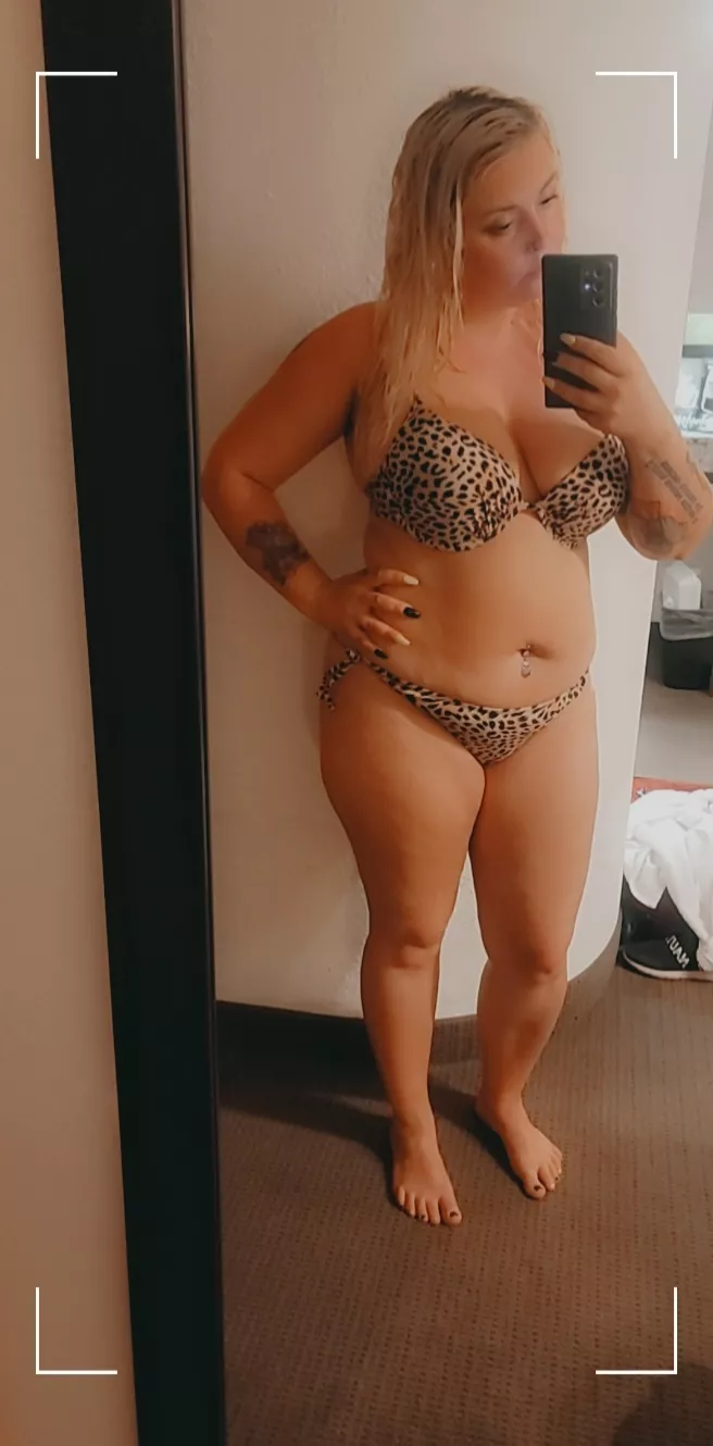 new bathing suit who this? 😜 posted by Nicole0891