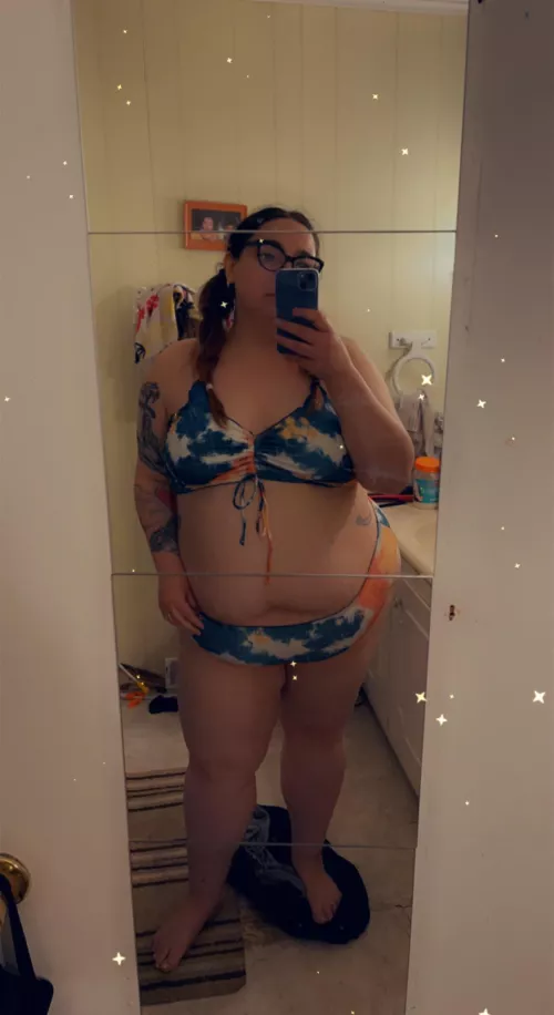 New bikini! 👙 Can’t wait to show this off on the gulf shores next month. 🏖 🌞 😊 by BridgetRiver