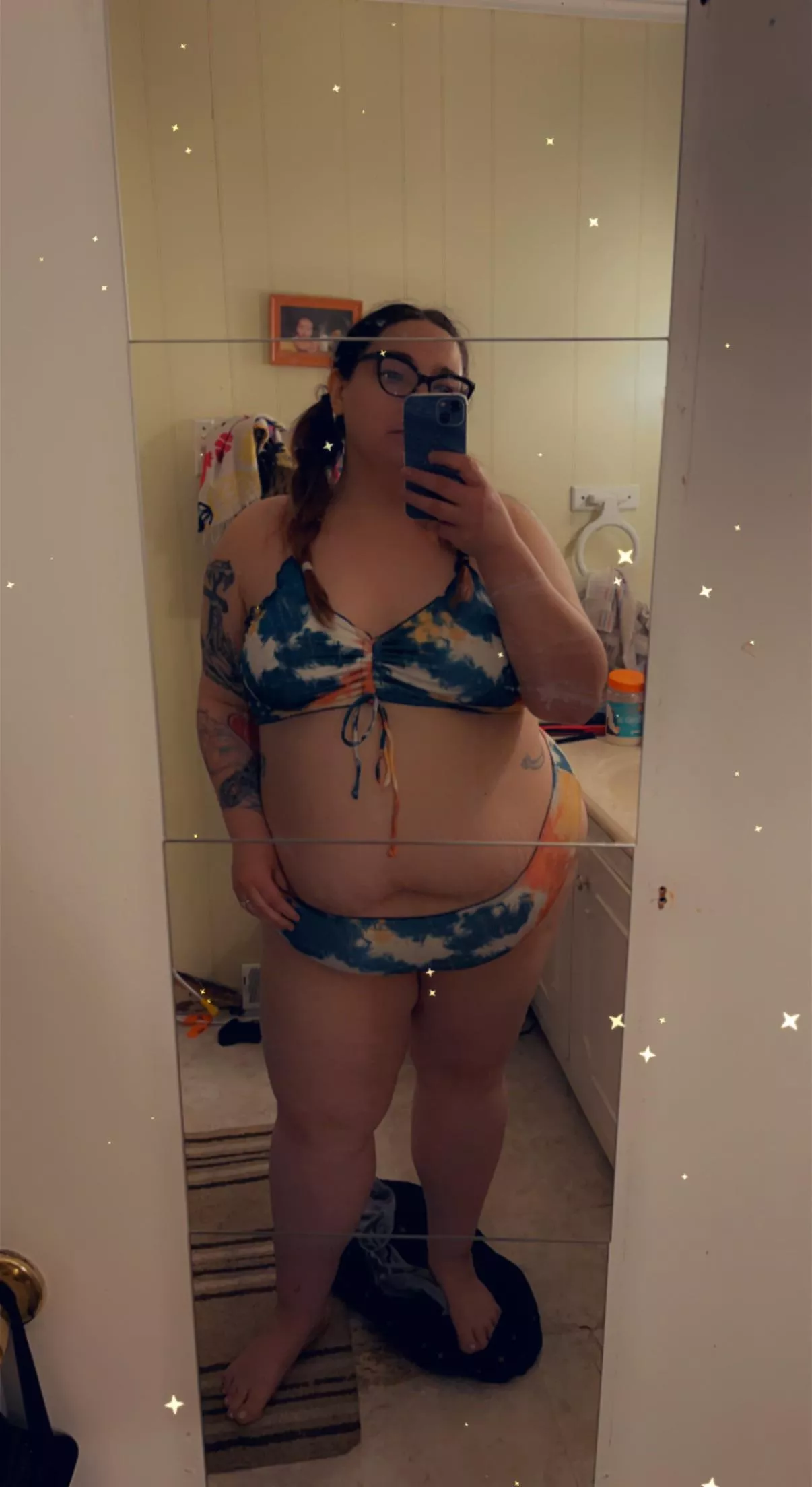 New bikini! 👙 Can’t wait to show this off on the gulf shores next month. 🏖 🌞 😊 posted by BridgetRiver